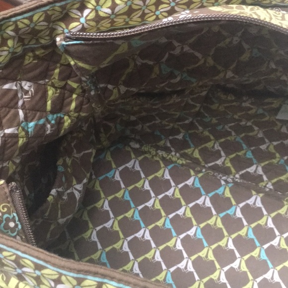 DISCONTINUED PATTERN Vera Bradly Beach Bag Zip Up - Picture 6 of 8